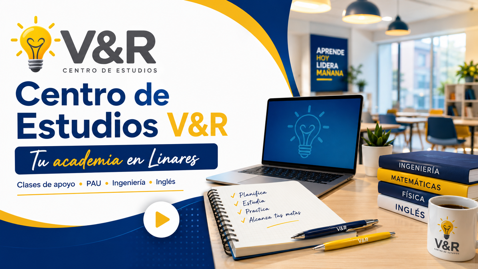 Centro de Estudios V&R — vídeo de presentación